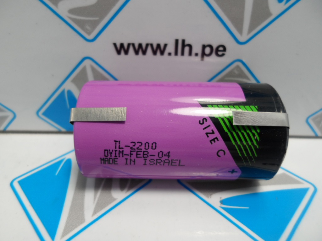TL-2200/T      Batería Lithium tamaño C, 3.6V, 7200mAh
